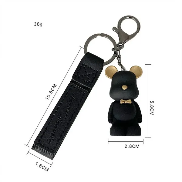 Black_Bear_Stainless_Steel_Keychain