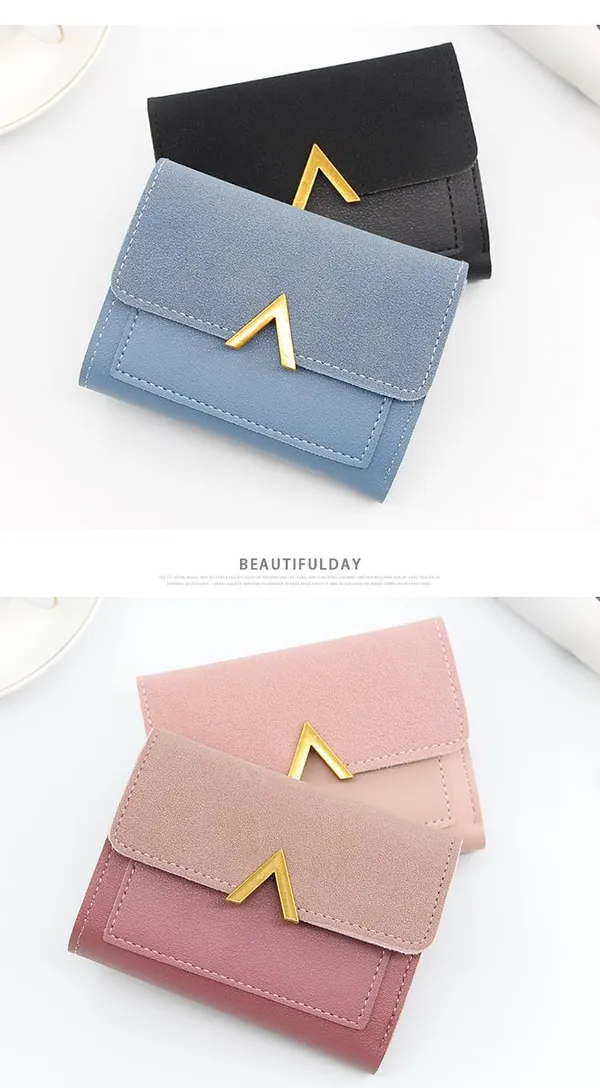 Blue_Tri-Fold_Retro_Faux_Leather_Purses_For_Women