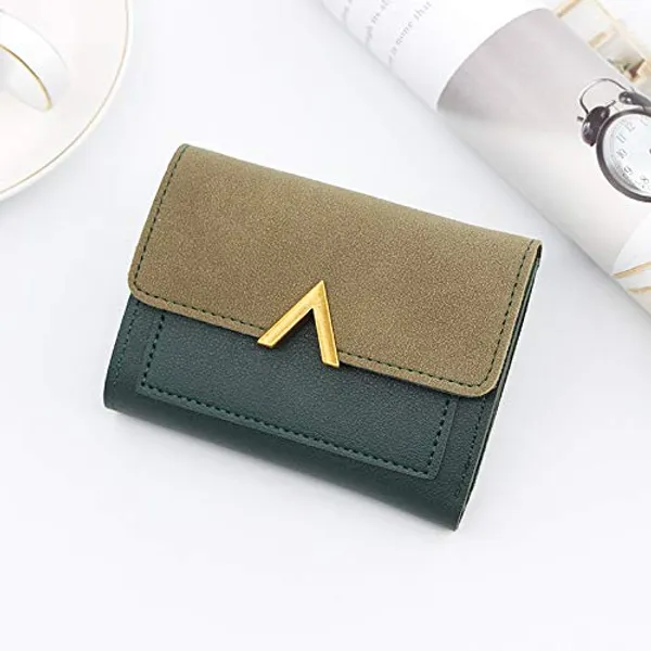 Green_Tri-Fold_Retro_Faux_Leather_Purses_For_Women