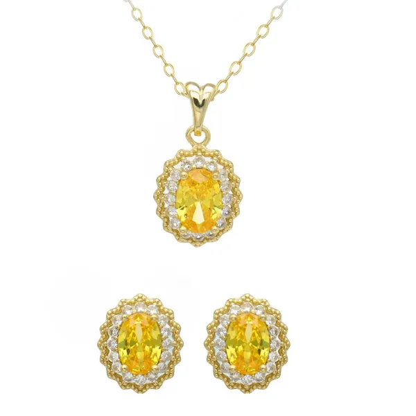 Natural_Citrine_Gold_Plated_Titanium_Steel_Jewellery_Set_For_Women