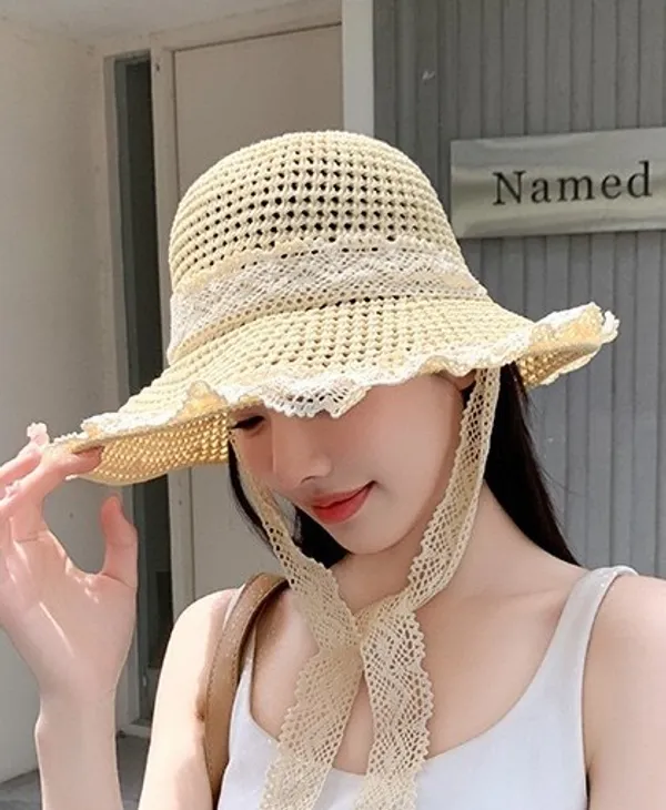 Beige_Paper_Straw_&_Lace_Made_Straw_Sun_Hat_For_Women