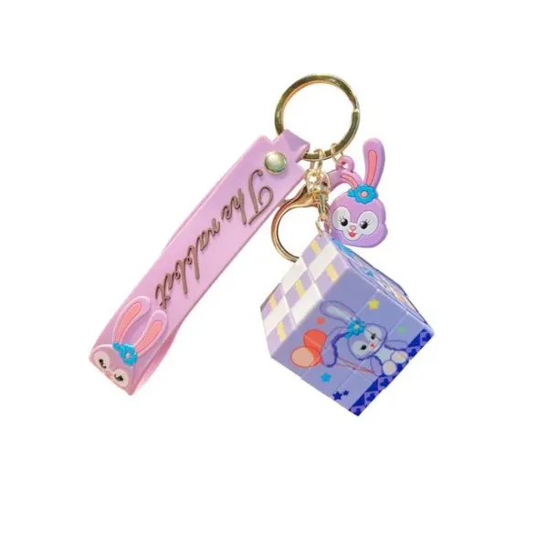Rubiks_Cube_Rabbit_Stainless_Steel_Keychain