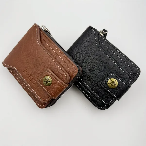 Black_Pu_Leather_Multi-Functional_Pu_Zipper_Cardholders_Purse
