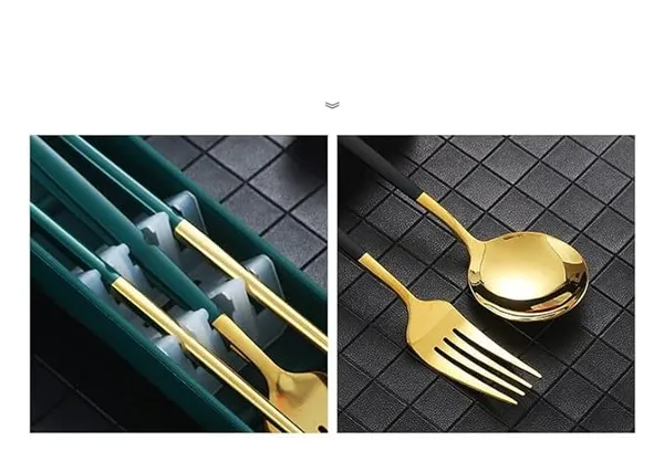 Green_&_Gold_Stainless_Steel_Silverware_Set_Stainless_Steel_Utensils_Cutlery_For_Kitchen