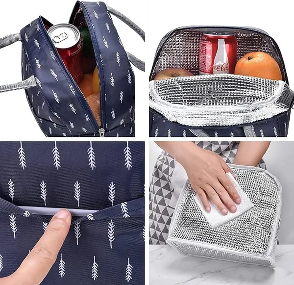 Blue_Feathers_6L_Lunch_Bag_Oxford_Fabric_Lunch_Bag