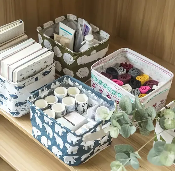 4_Pack_Multi-color_Foldable_Storage_Baskets