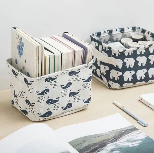 4_Pack_Multi-color_Foldable_Storage_Baskets