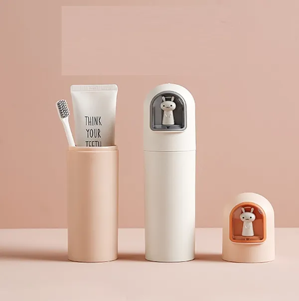 2_Pack_Portable_Travel_Toothbrush_Case_Holder_(Pink_Orange)