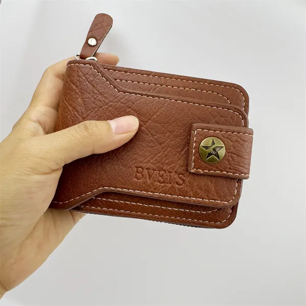 Light_Brown_Pu_Leather_Multi-Functional_Pu_Zipper_Cardholders_Purse