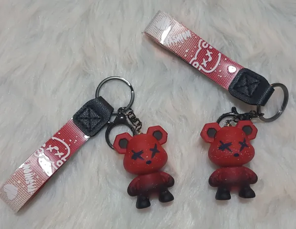 Red_Bear_Stainless_Steel_Keychain_For_Boys_&_Girl