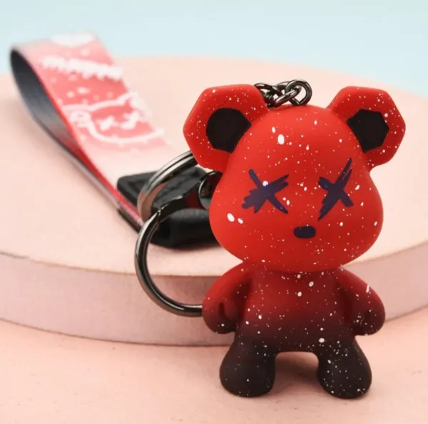 Red_Bear_Stainless_Steel_Keychain_For_Boys_&_Girl