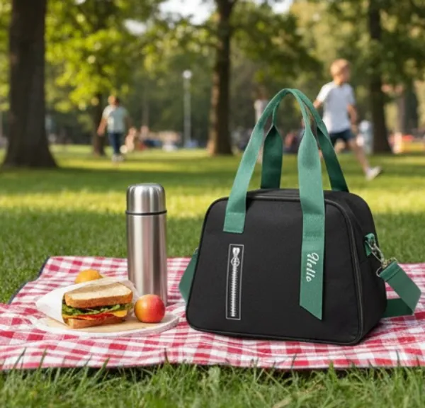 Black_7L_Lunch_Bag_Oxford_Lunch_Bag