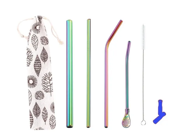 Multicolor_5_Piece_Stainless_Steel_Straw_Set
