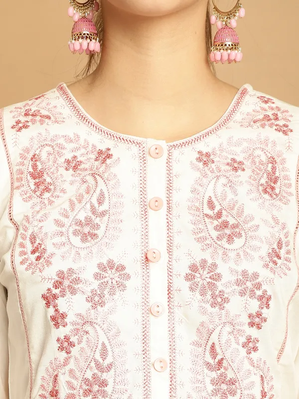 Off_White_Viscose_Rayon_Women's_Set