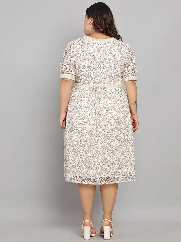 Brown_Premium_Cotton_Short_Dress_For_Women_|_Till_6XL