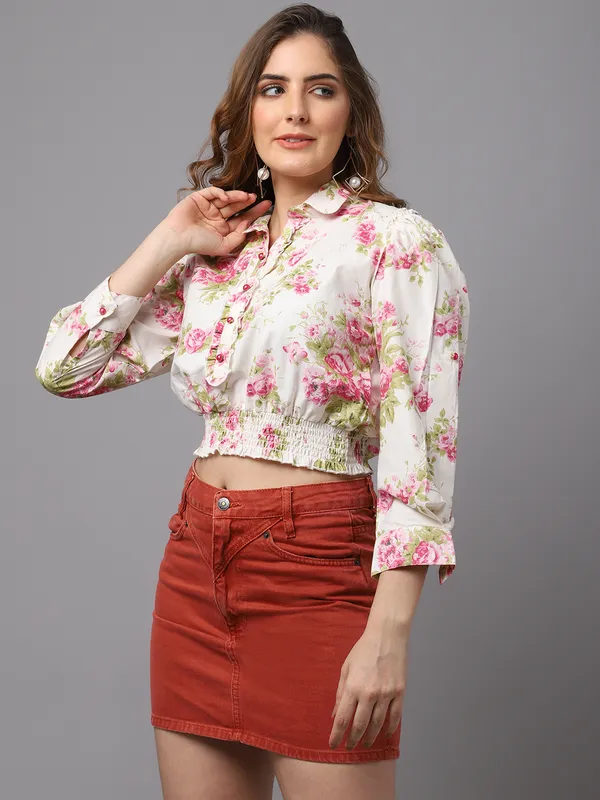 White_Floral_Print_CropTop