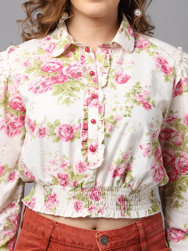 White_Floral_Print_CropTop