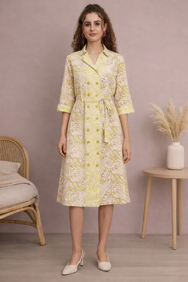 Sunshine_Paisley_Shirt_Midi_Dress