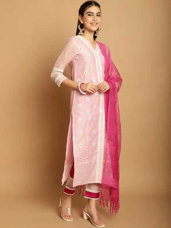 Pink_Chanderi_Women's_Set