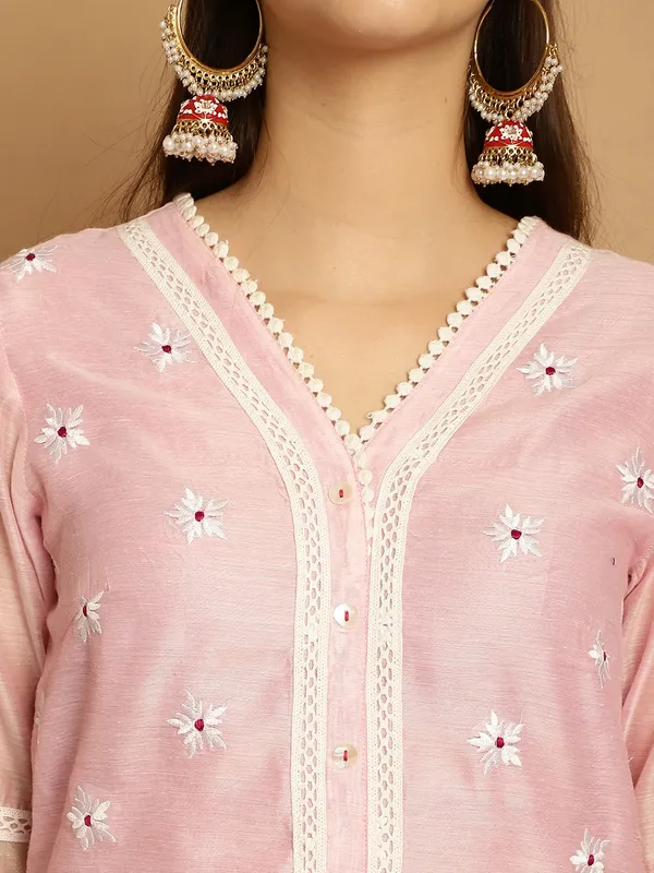 Pink_Chanderi_Women's_Set