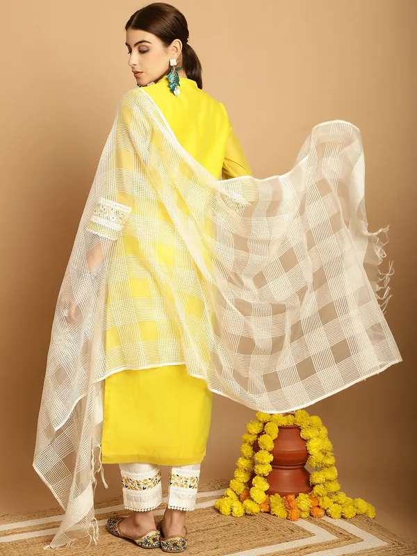 Yellow_Chanderi_Women's_Set