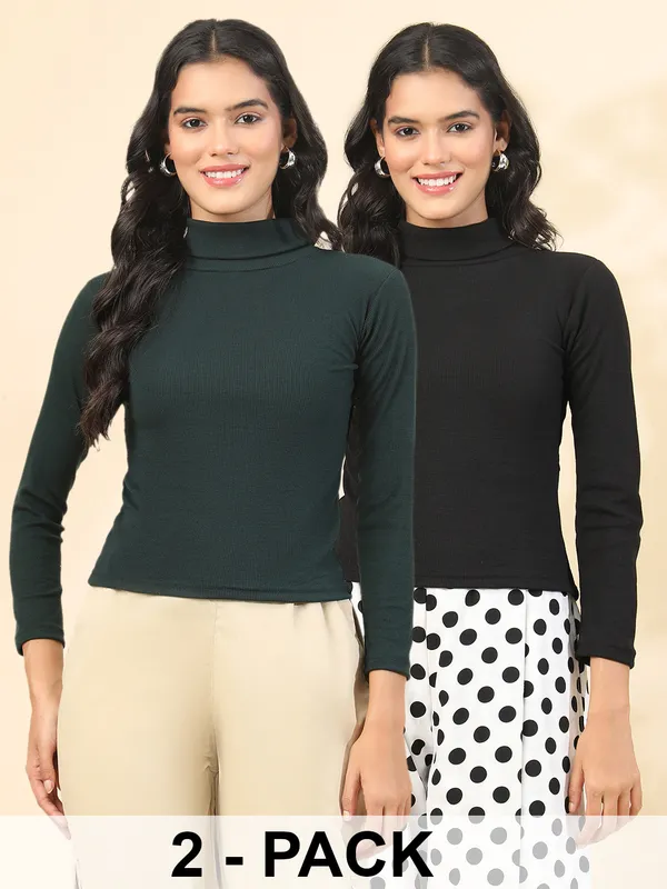 Multicolor_Premium_Cotton_Full_Sleeves_Top_For_Women_(Pack_Of_2)