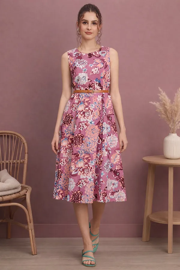 Mauve_Garden_Belted_Midi_Dress