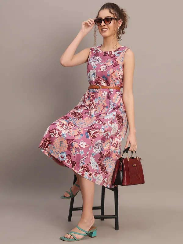 Mauve_Garden_Belted_Midi_Dress