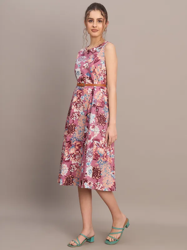 Mauve_Garden_Belted_Midi_Dress