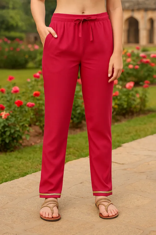 Black_Premium_Viscose_Rayon_Three_Fourth_Sleeves_Kurta_Set_For_Women