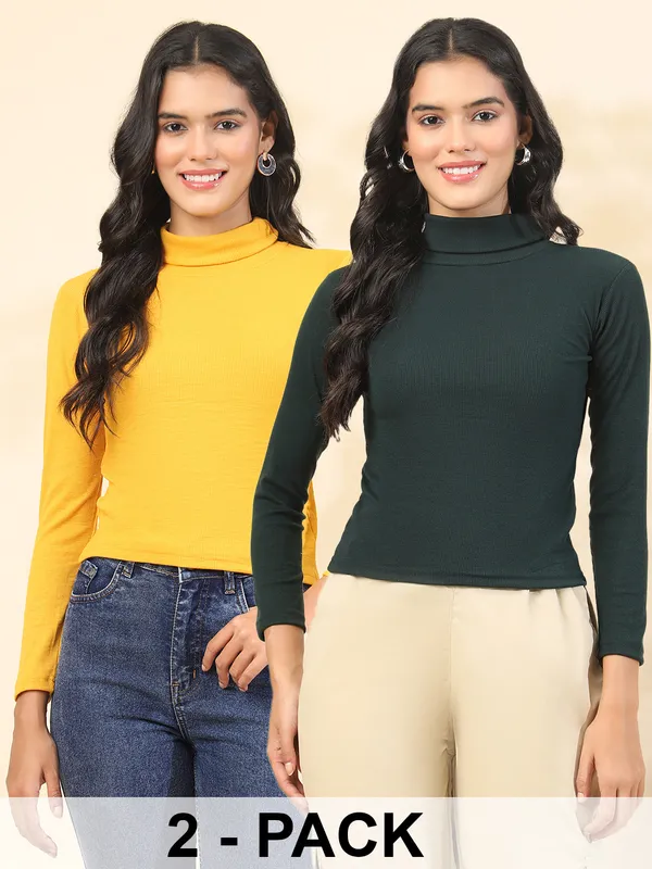 Multicolor_Premium_Cotton_Full_Sleeves_Top_For_Women_(Pack_Of_2)
