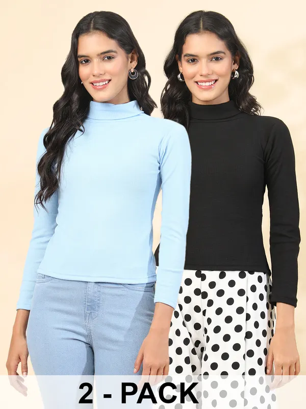 Multicolor_Premium_Cotton_Full_Sleeves_Top_For_Women_(Pack_Of_2)