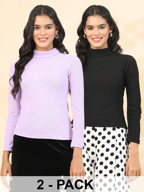 Multicolor_Premium_Cotton_Full_Sleeves_Top_For_Women_(Pack_Of_2)