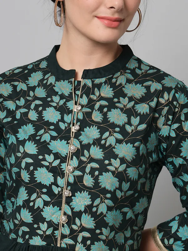 Green_Cotton_Kurta_Set