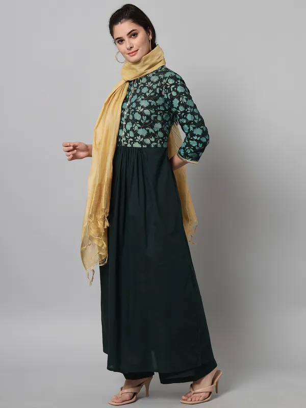 Green_Cotton_Kurta_Set