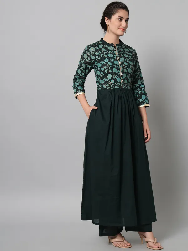 Green_Cotton_Kurta_Set