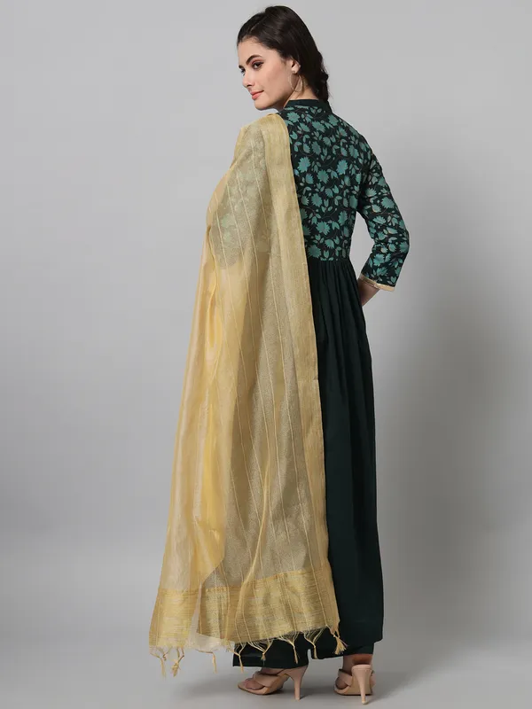 Green_Cotton_Kurta_Set