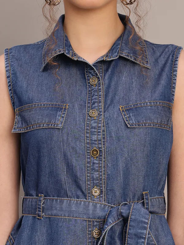 Indigo_Denim_Shirt_Midi_Dress
