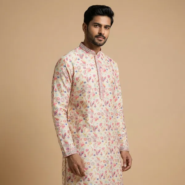 Off_White_Silk_Salwar_Kurta_For_Men