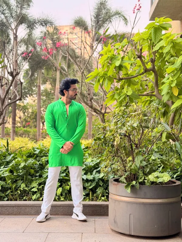 EVERYDAY_QALA_Green_Premium_hosiery_kurta_set