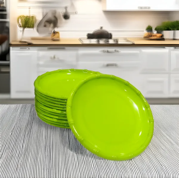 Inpro_12-Piece_Melamine_Round_Half_Plates_Set_-_Perfect_for_Snacks,_Meals_and_Entertaining!