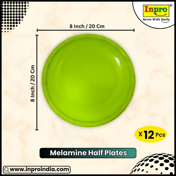 Inpro_12-Piece_Melamine_Round_Half_Plates_Set_-_Perfect_for_Snacks,_Meals_and_Entertaining!