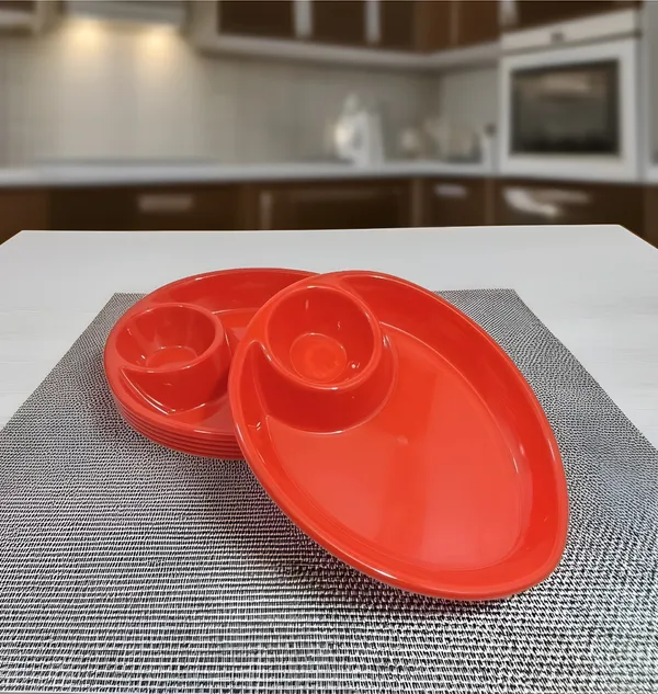 Red_Oval_Shape_Plastic_Snacks_Platter_Set_Of_6_-_Perfect_Addition_To_Your_Plates_Collection