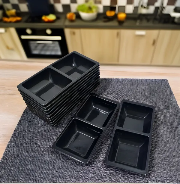 Black_Lightweight_Plastic_Partition_Bowls_Set_Of_12_-_Perfect_For_Sauces,_Salads,_Snacks_&_Spices