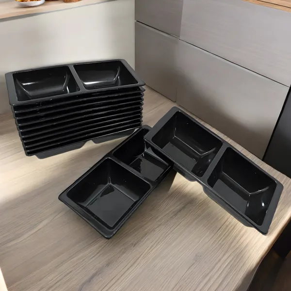 Black_Lightweight_Plastic_Partition_Bowls_Set_Of_12_-_Perfect_For_Sauces,_Salads,_Snacks_&_Spices