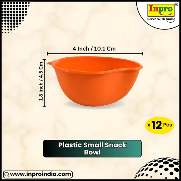 Multicolor_Plastic_Vegetable_Bowls_Set_Of_12_(6_Orange_&_6_Black)_Perfect_For_Snacks_And_Small_Parties