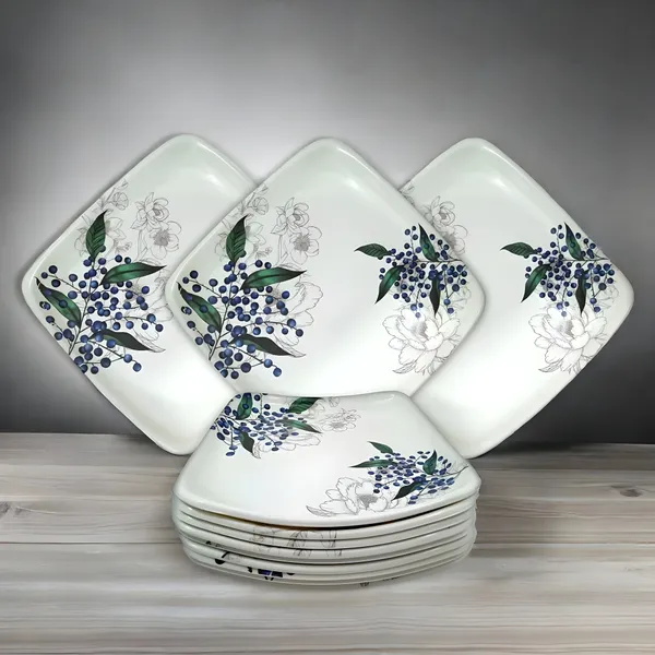 Multicolor_12-Piece_Melamine_Square_Half_Plates_Set_-_Perfect_For_Snacks,_Meals_And_Entertaining