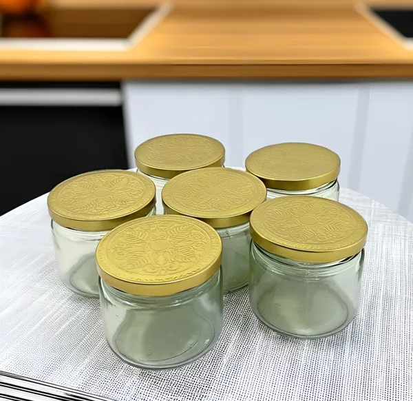 Transparent_Golden_Lid_Glass_Jar_350Ml_(Pack_Of_6)_|_Reusable_Airtight_Jar_For_Dry_Fruits,_Spices,_Kitchen_Use