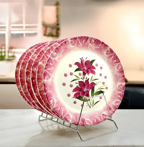 Multicolor_Ultimate_Dining_Experience_Melamine_Full_Plate_Set_Of_6-The_Perfect_Plates_Set_For_Your_Home