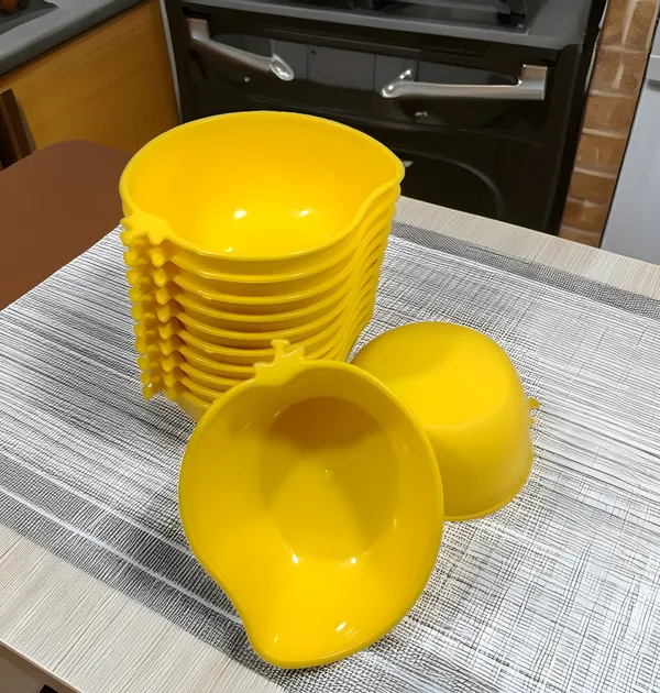 Yellow_Plastic_Mango_Snacks_Bowls_Set_Of_12_In_Yellow_Color_-_Stylish_And_Ideal_For_Daily_Use